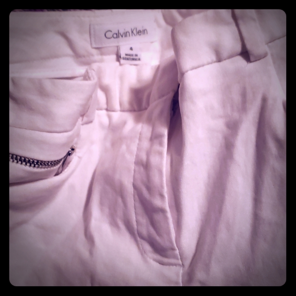 White jeans  calvin Klein